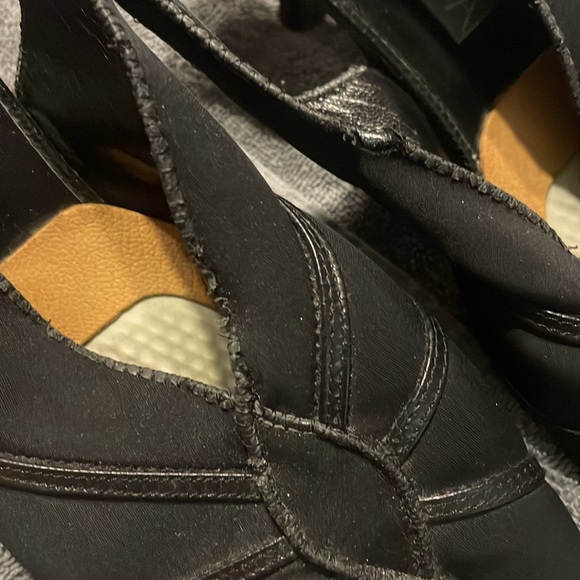 Prevata Women’s Italian Slingback High Heel Open Toe, arch support. Size 10 - Picture 6 of 7